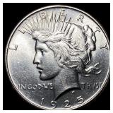 1925 Silver Peace Dollar UNCIRCULATED
