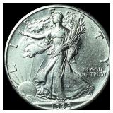 1933-S Silver Walking Liberty Half Dollar  CLOSEL