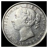 1894 Newfoundland Silver 20 Cents ABOUT UNCIRCULAT