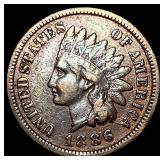 1886 Indian Head Cent NEARLY UNCIRCULATED