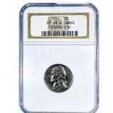 1951 Jefferson Nickel NGC PF69 W Cameo