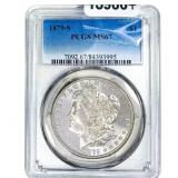 1879-S Morgan Silver Dollar PCGS MS67