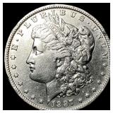 1887-O Silver Morgan Dollar CLOSELY UNCIRCULATED