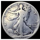 1916 Walking Liberty Half Dollar NICELY CIRCULATED