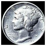 1917-S Silver Mercury Dime UNCIRCULATED