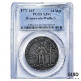 1771 Brunswick-Wolfenberg Silver 24 Mgr Groschen P