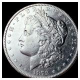 1878 Silver Morgan Dollar CLOSELY UNCIRCULATED