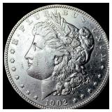 1902 Morgan Silver Dollar CHOICE AU