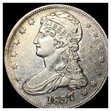 1837 Capped Bust Half Dollar CLOSELY UNCIRCULATED