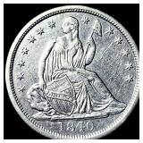 1840 Seated Liberty Half Dime CLOSELY UNCIRCULATED