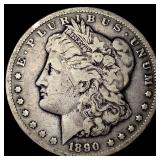 1890-CC Silver Morgan Dollar LIGHTLY CIRCULATED