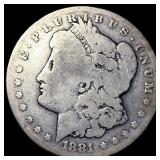 1881-S Silver Morgan Dollar NICELY CIRCULATED