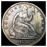 1876-CC Silver Half Dollar HIGH GRADE
