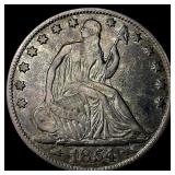 1854-O Silver Half Dollar CLOSELY UNCIRCULATED