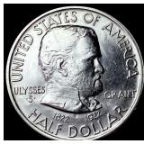1922-S Silver Grant Memorial Half Dollar UNCIRCULA