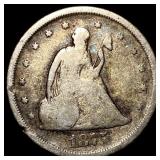 1875-S Silver Twenty Cents NICELY CIRCULATED