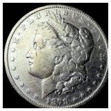 1878 Silver Morgan Dollar NEARLY UNCIRCULATED