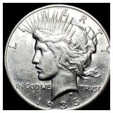 1935 Silver Peace Dollar UNCIRCULATED