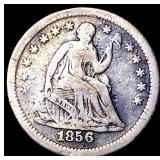 1856-O Silver Half Dime LIGHTLY CIRCULATED