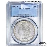 1882-S Morgan Silver Dollar PCGS MS65