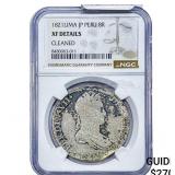 1821 Colonial Spain Silver 8 Reales NGC XF Details