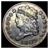 1809 Classic Head Half Cent UNCIRCULATED