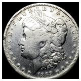 1889 Silver Morgan Dollar NEARLY UNCIRCULATED