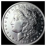 1891-O Silver Morgan Dollar CLOSELY UNCIRCULATED