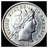 1915 Barber Dime UNCIRCULATED