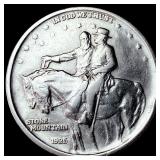 1925 Silver Half Dollar Stone Mountain UNCIRCULATE