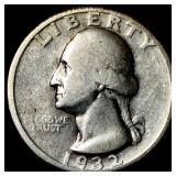 1932-D Silver Washington Quarter LIGHTLY CIRCULATE