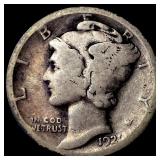 1921 Mercury Dime LIGHTLY CIRCULATED