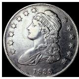 1835 Capped Bust Half Dollar CHOICE AU