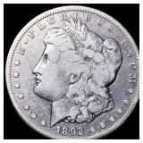 1892-CC Silver Morgan Dollar LIGHTLY CIRCULATED