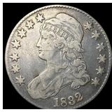 1832 Silver Capped Bust Half Dollar LIGHTLY  CIRC