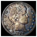 1900 Barber Quarter NEARLY UNCIRCULATED