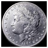 1901-S Silver Morgan Dollar NEARLY UNCIRCULATED