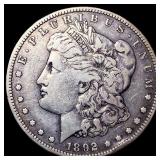 1892-S Silver Morgan Dollar LIGHTLY CIRCULATED