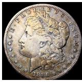 1886 Morgan Silver Dollar ABOUT UNCIRCULATED