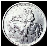 1925 Silver Half Dollar Stone Mountain CHOICE BU