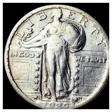 1920-S Silver Standing Liberty Quarter CHOICE AU