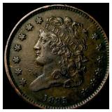 1835 Braided Hair Half Cent UNCIRCULATED