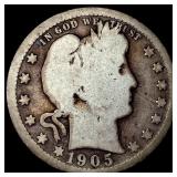 1905 Barber Quarter NICELY CIRCULATED
