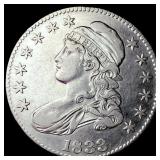 1833 Capped Bust Half Dollar CLOSELY UNCIRCULATED