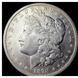 1878-S Silver Morgan Dollar CLOSELY UNCIRCULATED