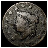1829 Coronet Head Large Cent LIGHTLY CIRCULATED