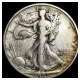 1923-S Silver Walking Liberty Half Dollar NEARLY U