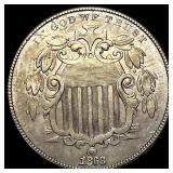 1868 Shield Nickel UNCIRCULATED