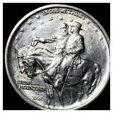 1925 Silver Stone Mountain Half Dollar UNCIRCULATE