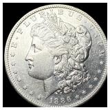 1886-S Morgan Silver Dollar CHOICE AU